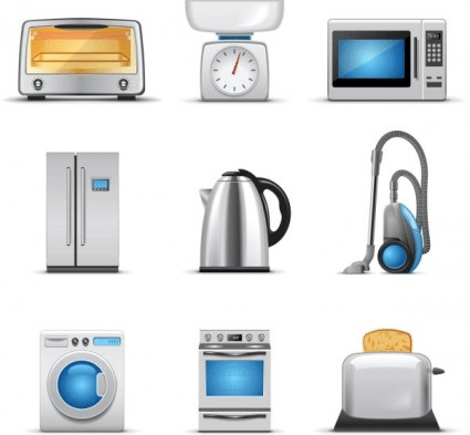 Picture of Various Home Appliances