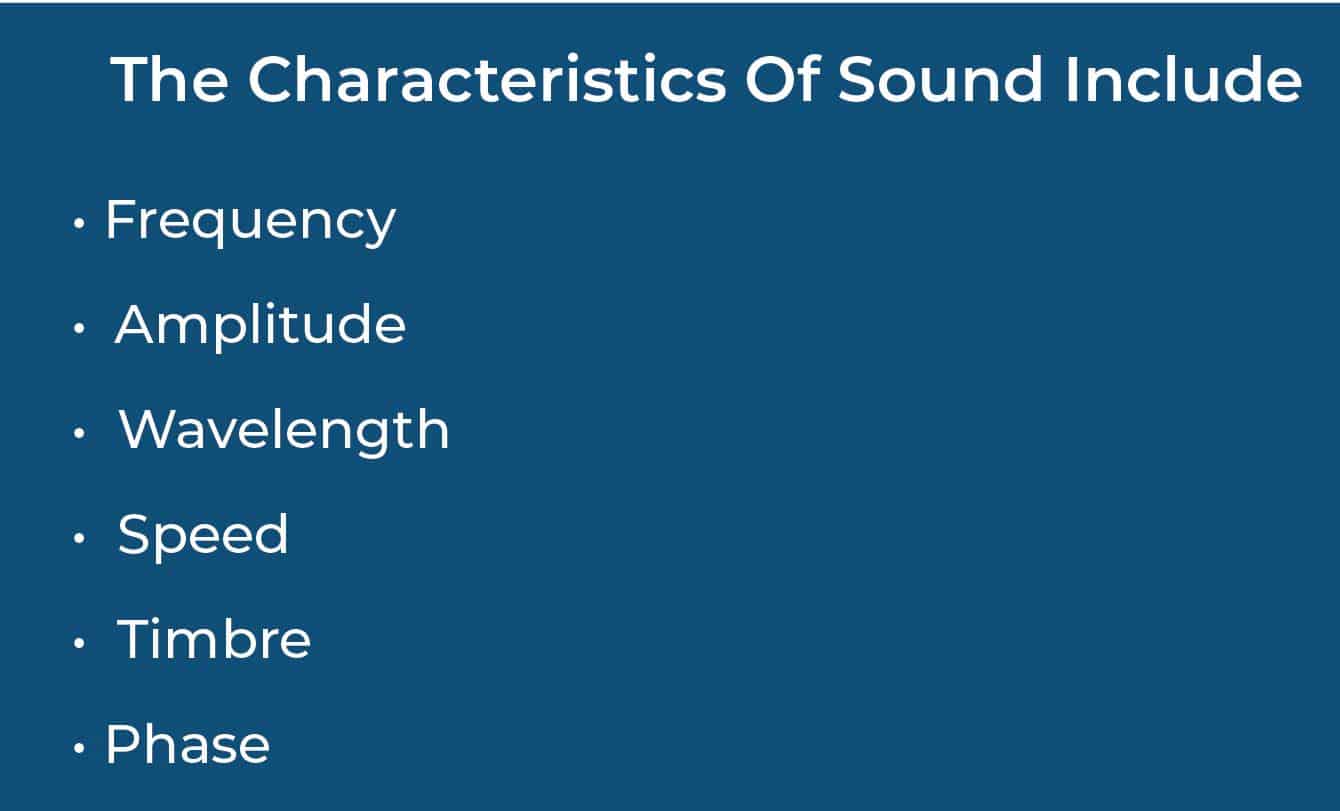characteristics of sound
